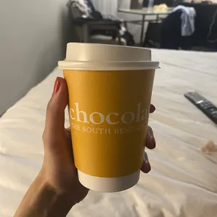 Very very good hot chocolate from the sweetest employee!