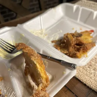 chicken wings and fried chicken, food