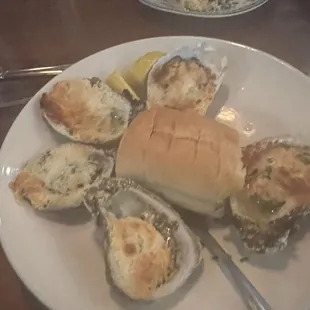 Baked Parmesan Oysters