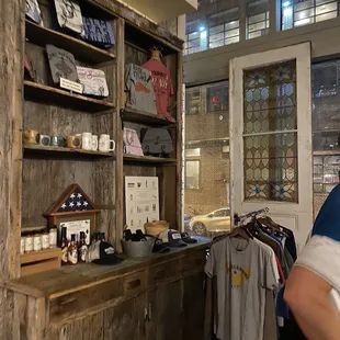 the inside of the restaurant