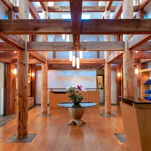 Spa Boutique and check in area