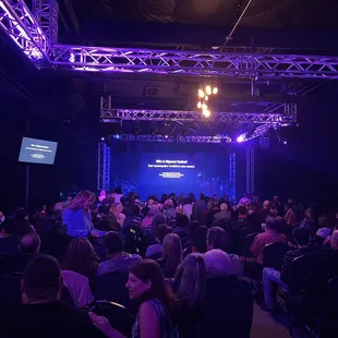 Inside performance area