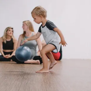 We offer childcare Tues-Friday am please see Mindbody for full class -childcare schedule