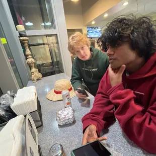 Us at Spaghetti Shack