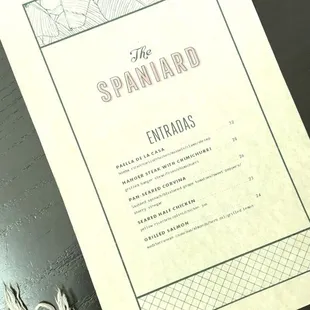 New Dinner Menu not posted on their website! (front)