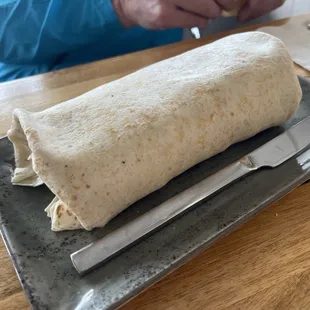 Street taco Burrito