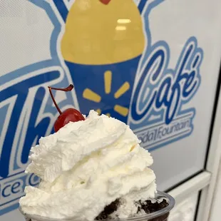 the ice cream sundae