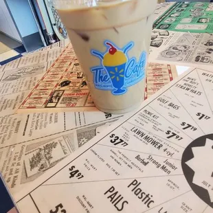 Iced coffee $3.32 5/16/2022