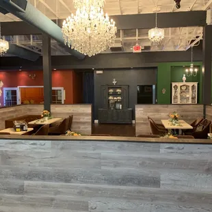 Central area, great for reserving for parties