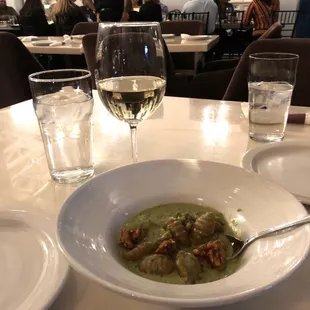 Grilled Pesto Gnocchi