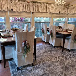 the dining room