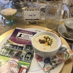 The best baked potato soup in the world.