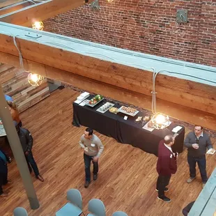 View of The Speak Easy from above