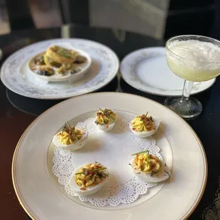 Escargot, Deviled Eggs, and Bees Knees