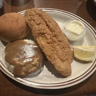 Fried Catfish lunch special