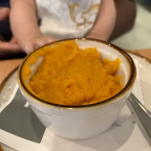 a bowl of food on a plate