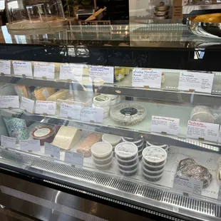 Gourmet cheeses