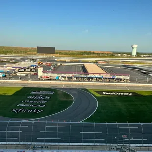 The view from our table