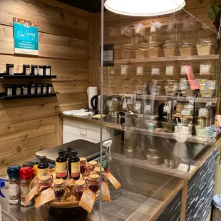 Register and tea bar