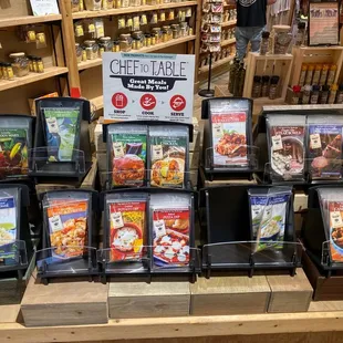 Packets for your meals :)