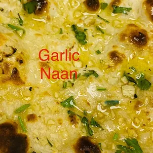 Garlic naan