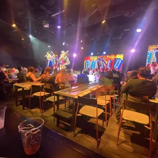 View from the back after their staff killed our mood!