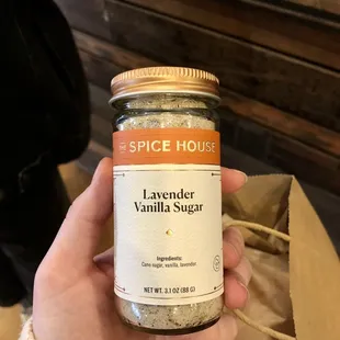 Lavender vanilla sugar