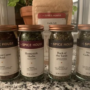 A selection of fantastic spice blends!