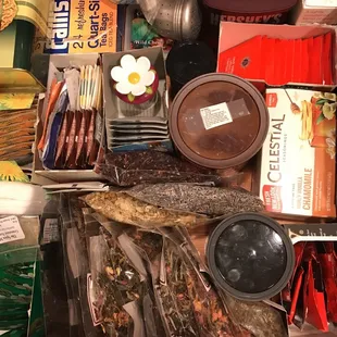 My tea drawer. I have an addiction.