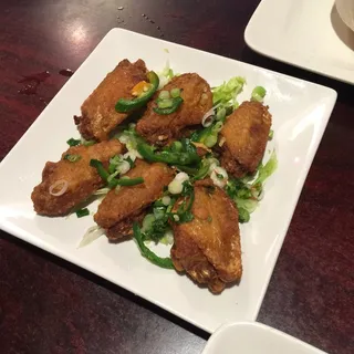 Salt and Pepper Chicken Wings