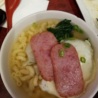Spam and Egg Macaroni