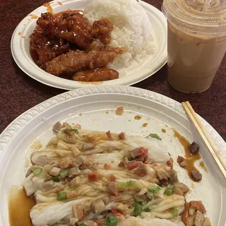 Peking Spareribs Rice Plate