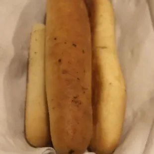 Bread sticks (Olive Garden w/o the garlic taste)