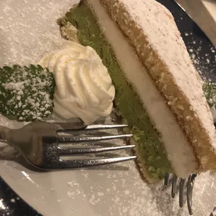 Pistachio ricotta cake