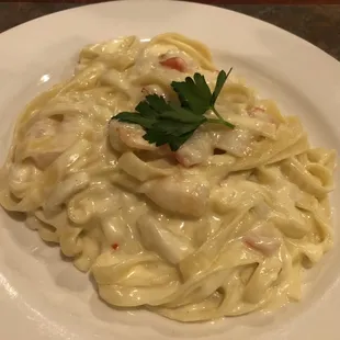Seafood Alfredo