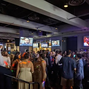 a large group of people