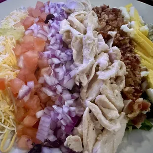 Chef salad: huge
