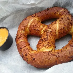 Jalepeno Cheese Stuffed Pretzel