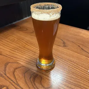 Red October Beer.   Seasonal specialty.