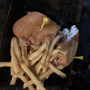 Chicken Provolone Pepperoni Sandwich