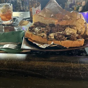 Sundays are for bloodys, coors and steak sandwiches.