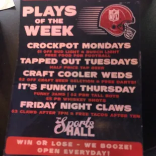 Specials