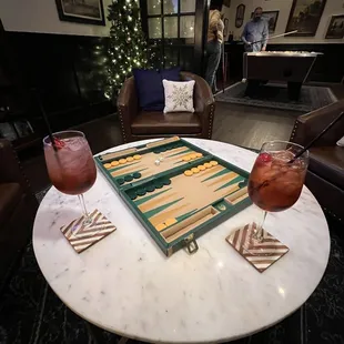 Backgammon and lounge area!