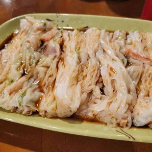 Bbq steam rice noodle