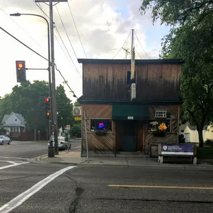 View from across the street.