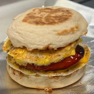 Hotlink Breakfast Sandwich