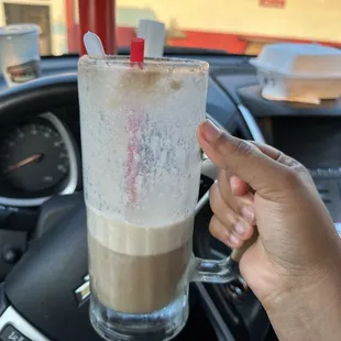 Homemade Root beer float
