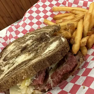 Reuben with house-brined corn beef
