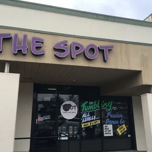 The Spot Gym Store Front