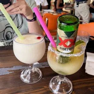 Pina Colada and Dos XX-Rita